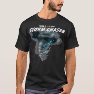T-shirt Tempête de l'Oklahoma Chaser Météo sévère Tornade 