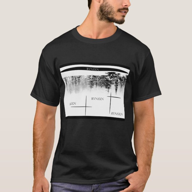 T-SHIRT TEMPÊTE DE NEIGE DE GII RVNSXN (Devant)