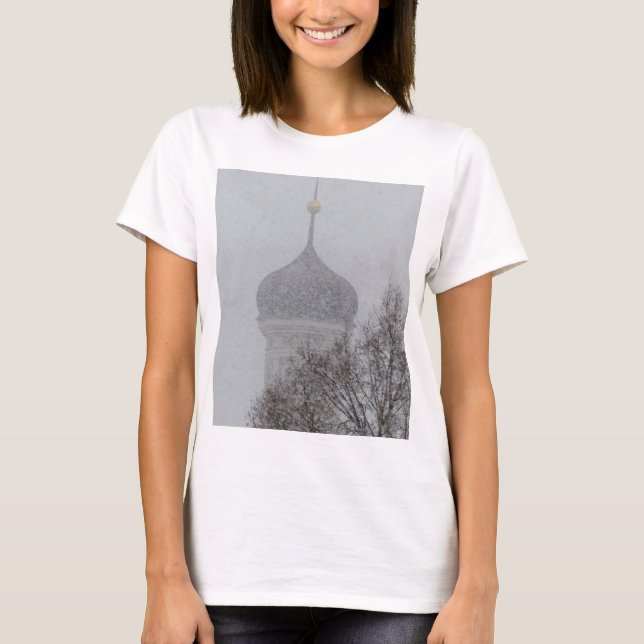 T-shirt Tempête de neige russe (Devant)
