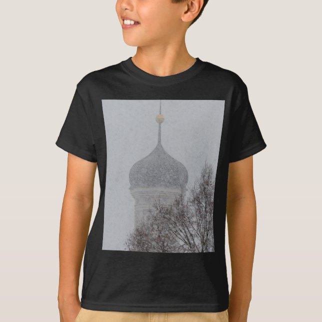 T-shirt Tempête de neige russe (Devant)