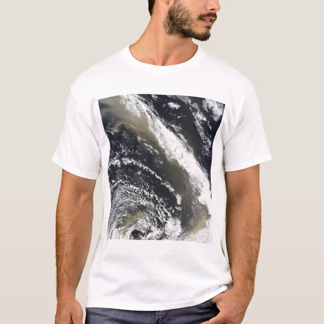 T-shirt Tempête de poussière au-dessus de la mer de Tasman (Devant)