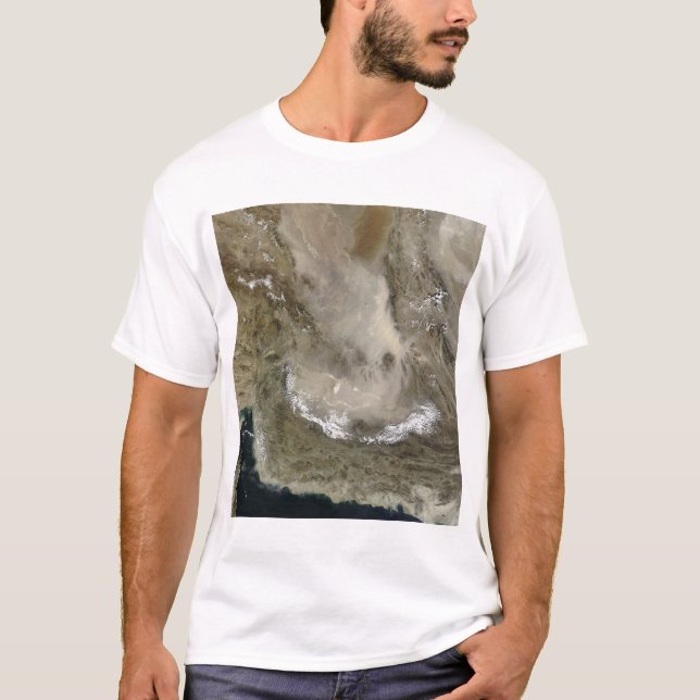 T-shirt Tempête de poussière en Iran (Devant)