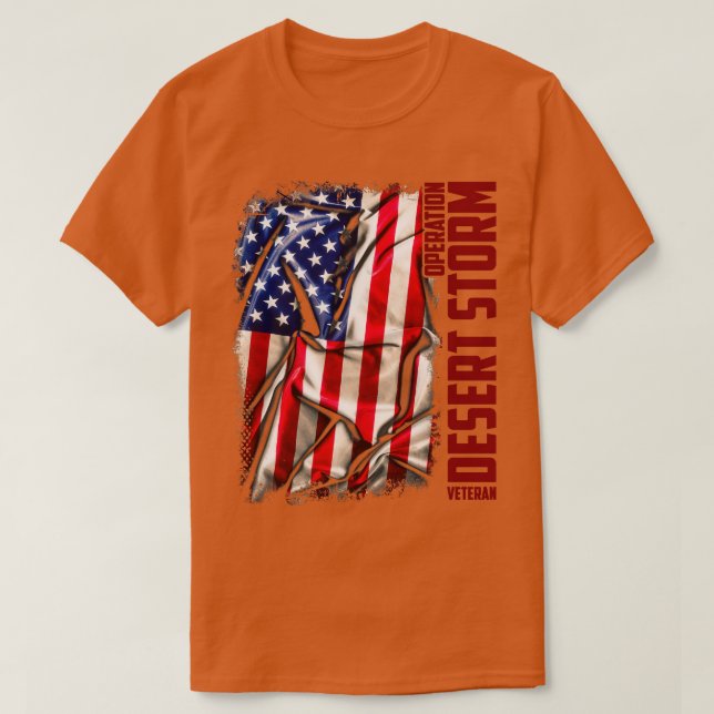 T-shirt Tempête du désert Vétérinaire (Design devant)