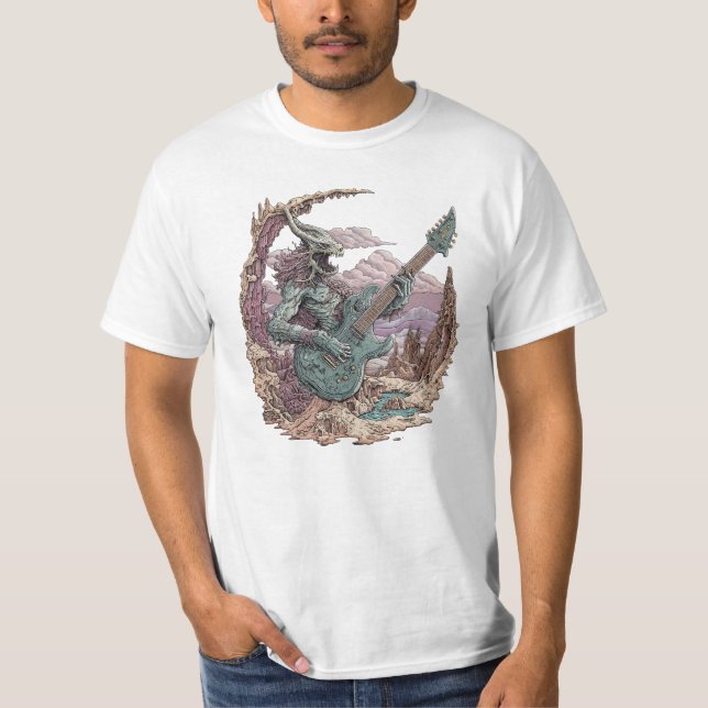 T-shirt Tempête Électrique (Devant)