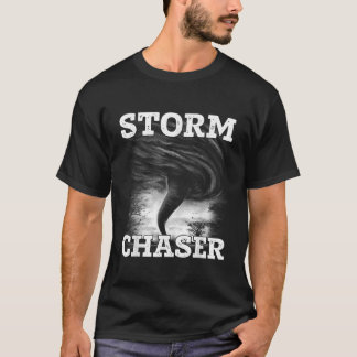 T-shirt Tempête Tornade Twister Et Ouragan Chaser Météo
