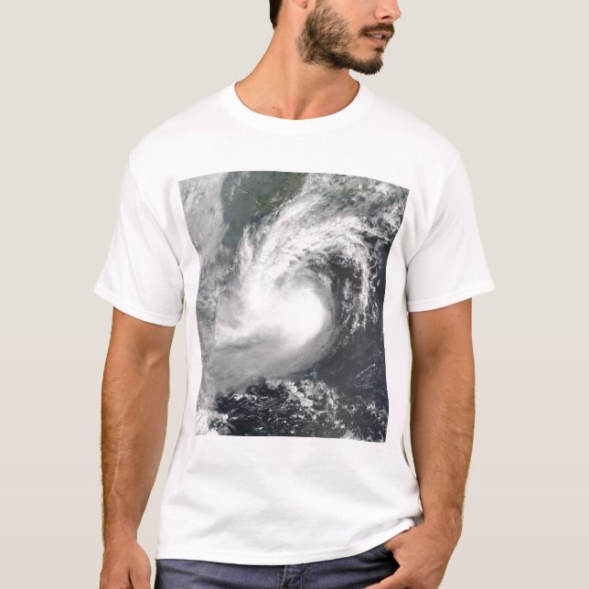 T-shirt Tempête tropicale Parme approchant la Chine et le  (Devant)
