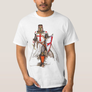 T-shirt templar de chevalier