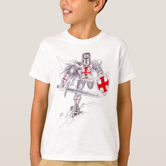 T-shirt Templar Knight (Devant)