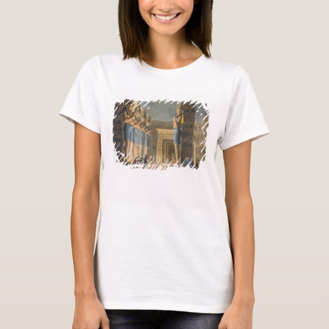 T-shirt Temple de Ramesses II (1279-13 av. J.-C) Abu Simbe (Devant)