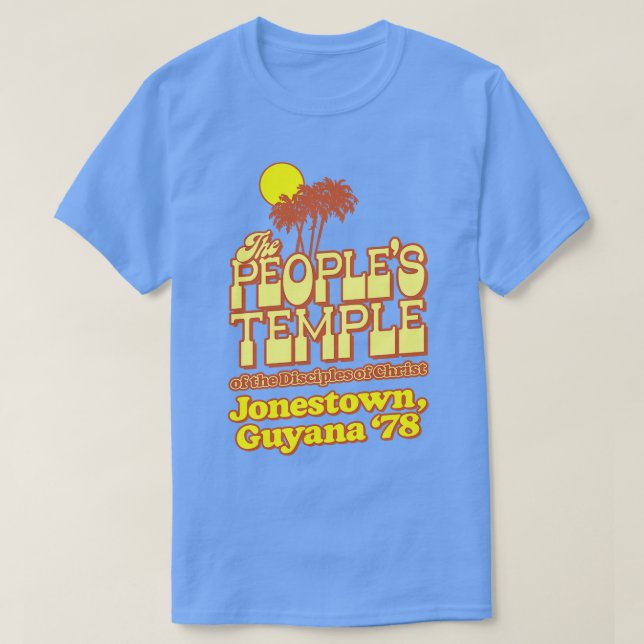 T-shirt Temple des Peuples des disciples du Christ (Design devant)