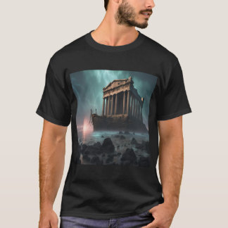 T-shirt Temple grec ancien