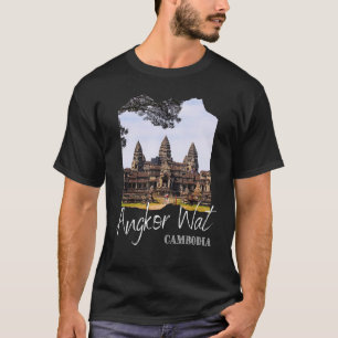 T-shirt Temple historique d'Angkor Wat Khmer Cambodge 1