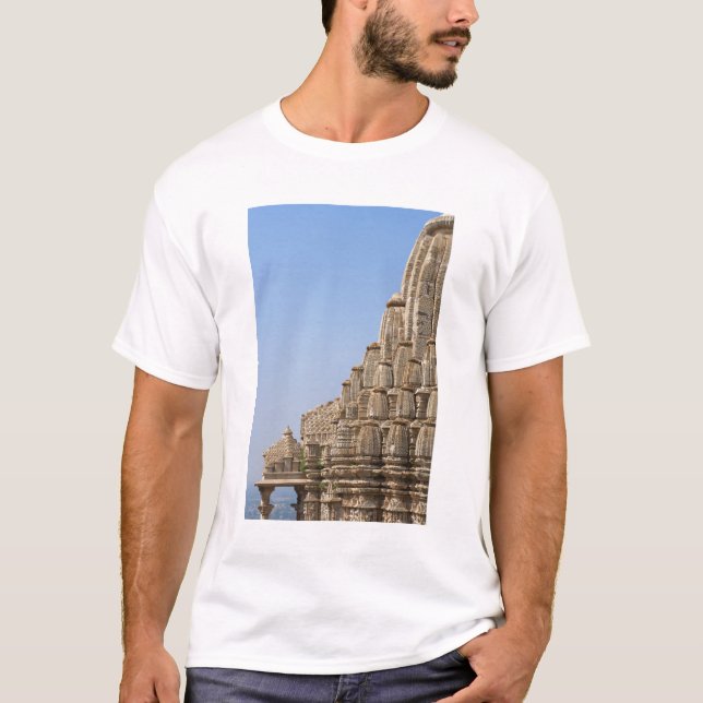 T-shirt Temple jaïn dans le fort de Chittorgarh, Inde (Devant)
