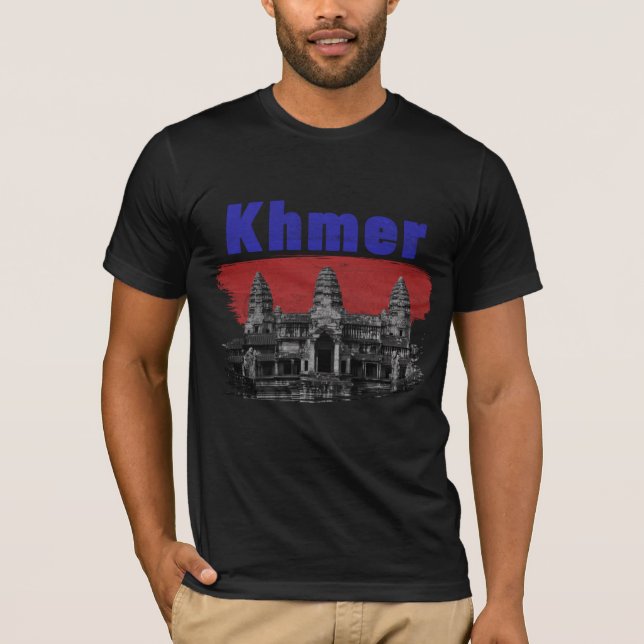 T-shirt Temple Khmer (Devant)