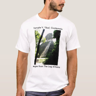 T-shirt Temple V, Tikal, Guatemala