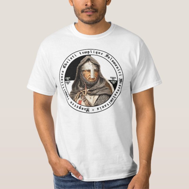 T-shirt Templer blond (Devant)
