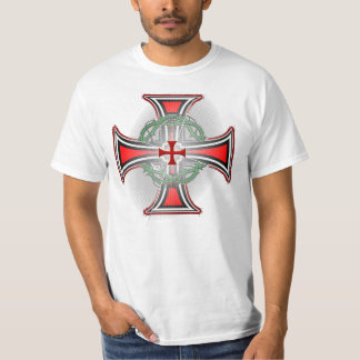 T-shirt Templerkreuz avec des épines