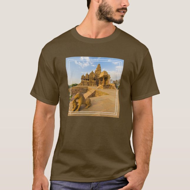 T-shirt Temples hindous de Khajuraho (Devant)