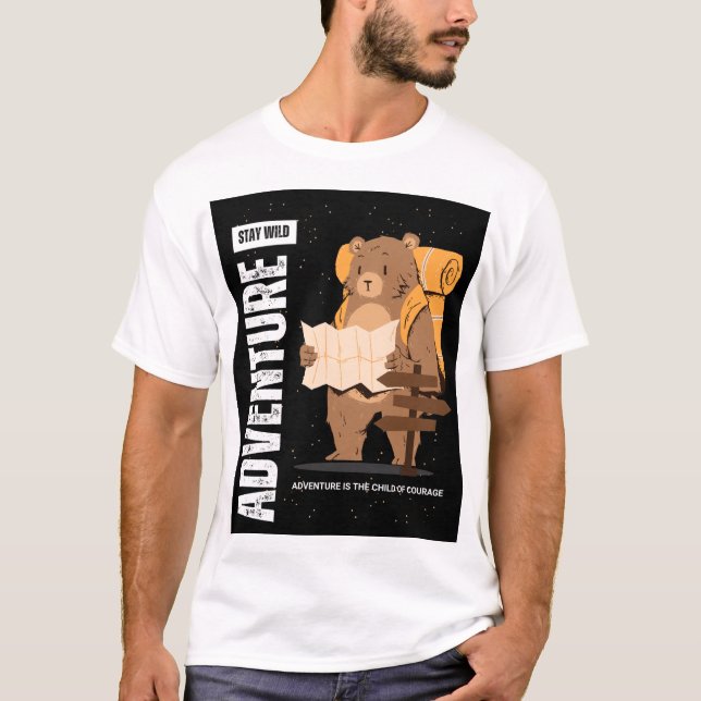 T-shirt Temps d'aventure (Devant)