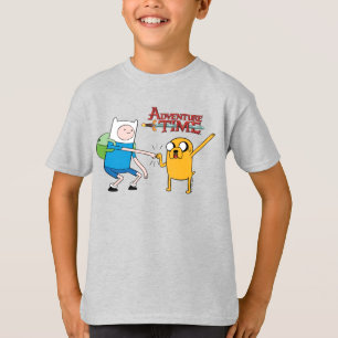 T-shirt Temps d'aventure Finn & Jake Fist Bump