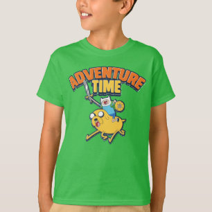 T-shirt Temps d'aventure Finn Riding Jake