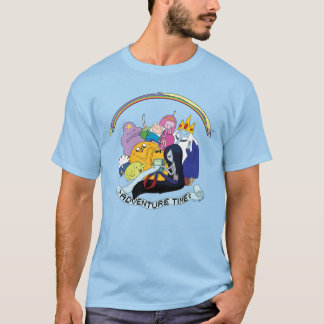 T-shirt Temps d'aventure | Graphique de groupe BMO