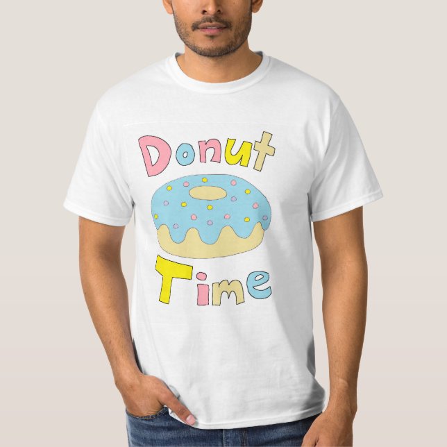 T-shirt Temps de beignet (Devant)