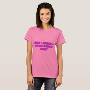 T-shirt Temps de faire la fête de mariée à mariée