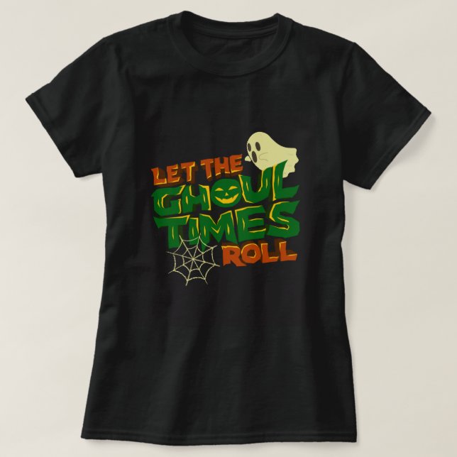 T-shirt Temps de goule Roulent  (Design devant)