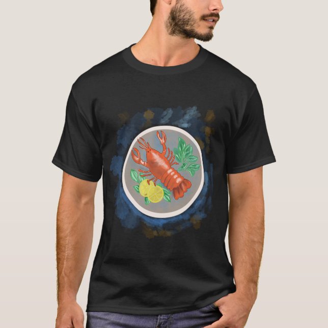 T-shirt Temps de homard (Devant)