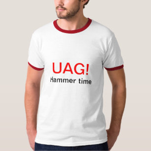 T-shirt Temps de marteau d'UAG (ARRÊT) - codon de biologi