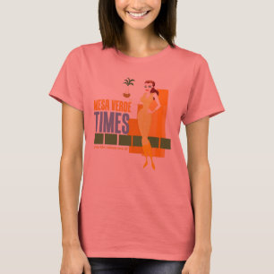 T-shirt Temps de MESA Verde pour des filles