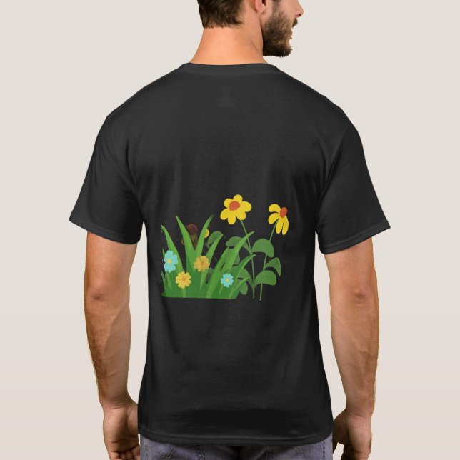 T-SHIRT TEMPS DE PRINTEMPS  (Dos)