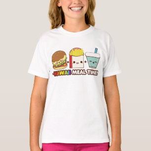 T-shirt Temps de repas de Kawaii