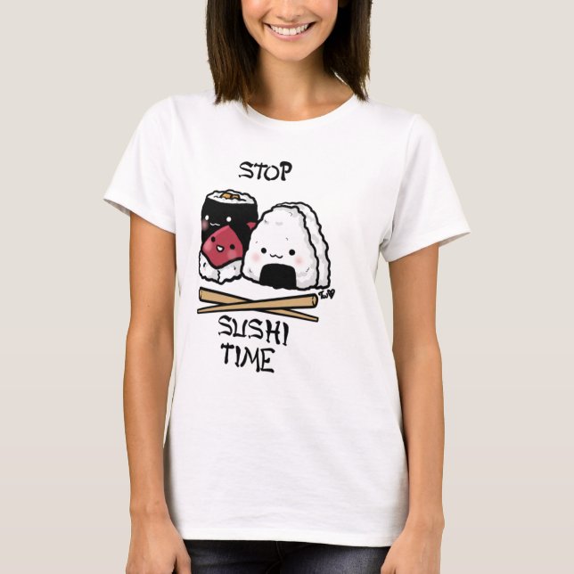 T-shirt Temps de sushi ! (Devant)