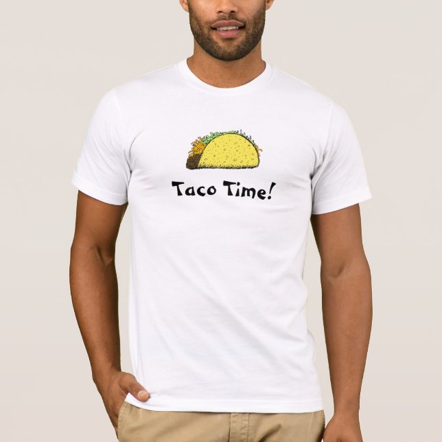 T-shirt Temps de taco ! (Devant)