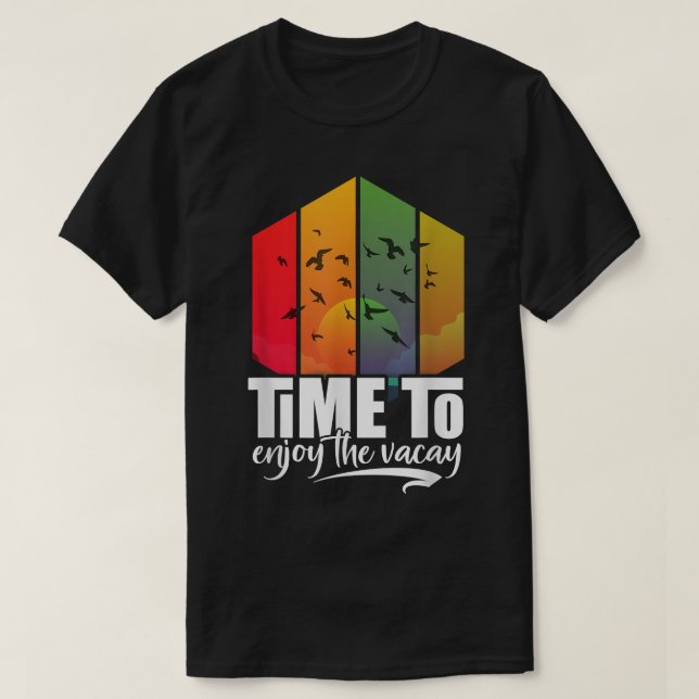 T-shirt Temps de vacances EEGO (Design devant)