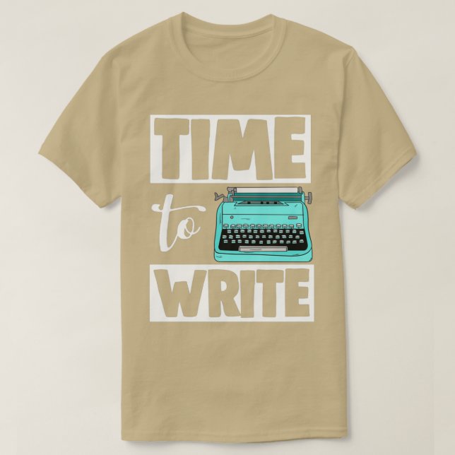 T-shirt Temps d'écriture (Design devant)