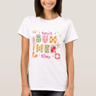 T-shirt Temps d'été doux