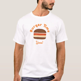 T-shirt Temps d'hamburger