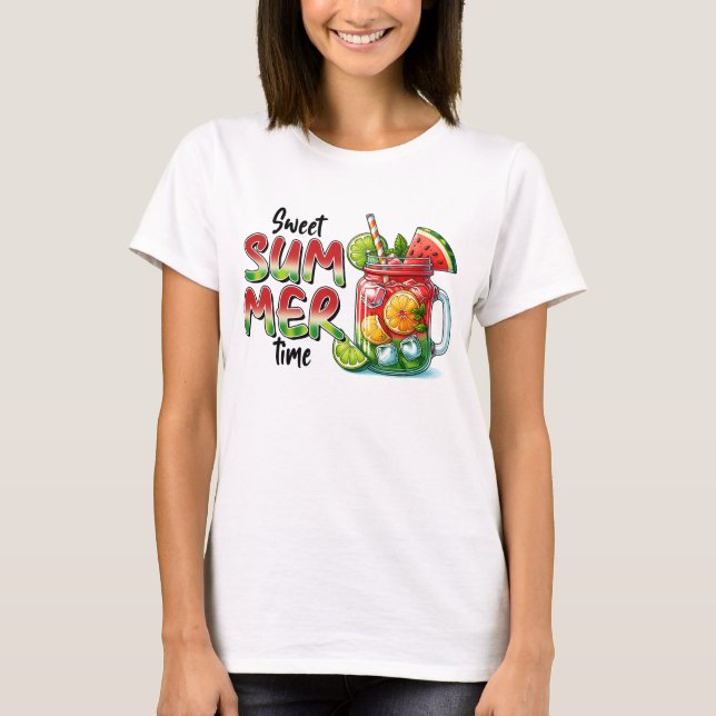 T-shirt Temps doux d'été (Devant)