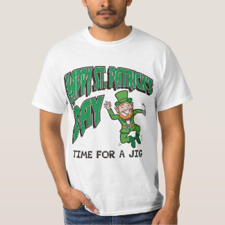 T-shirt Temps du jour de St Patrick heureux pour un