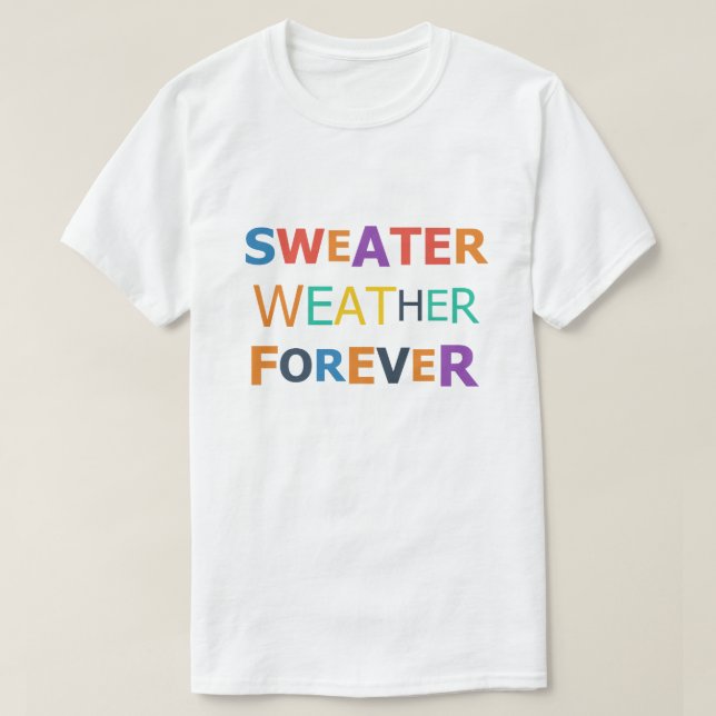 T-shirt Temps du Pull pour Toujours (Design devant)