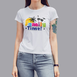 T-shirt Temps famille Rassemblez vos souvenirs 2024 T-Sh