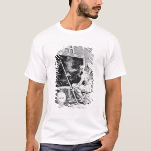 T-shirt Temps fumant une image, 1761