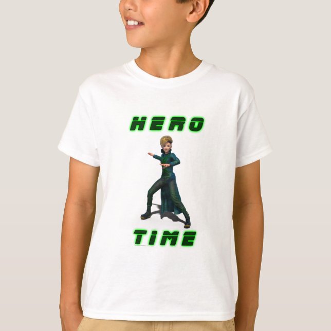 T-shirt temps héros (Devant)