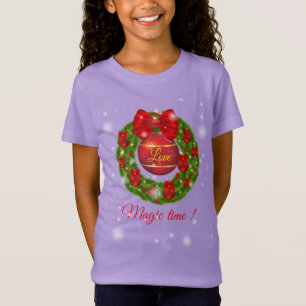 T-Shirt Temps magique violet