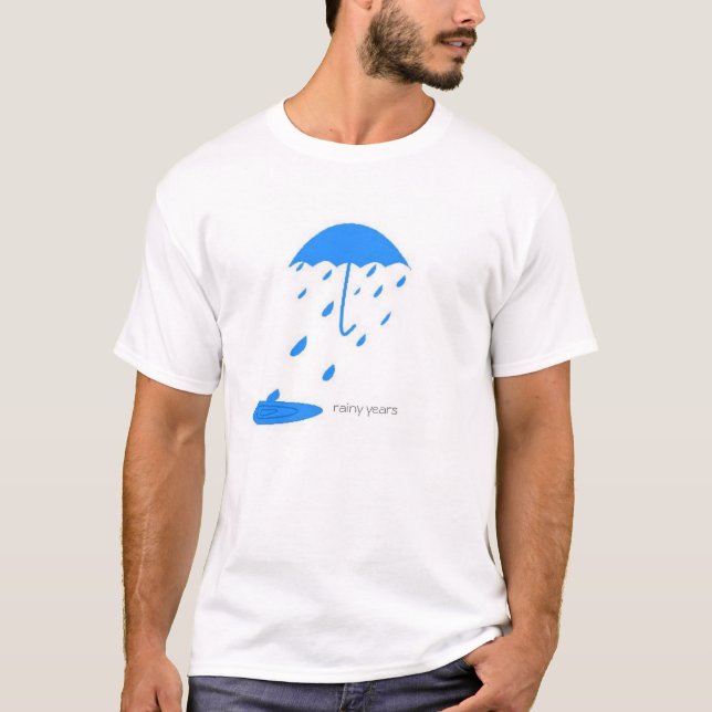 T-shirt temps pessimiste (Devant)