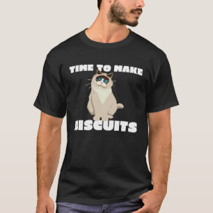 T-shirt Temps pour les parents de chat de faire des biscui