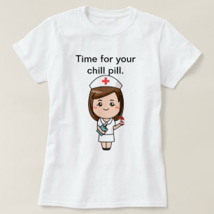 T-shirt Temps pour votre pilule de refroidissement